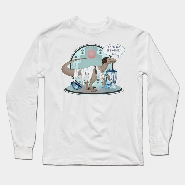 VelociprincessLeia Long Sleeve T-Shirt by lauracooper